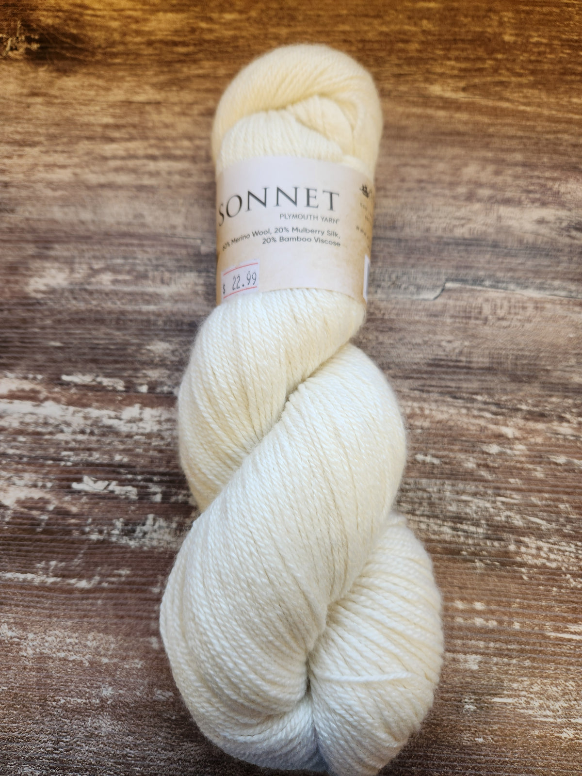 Sonnet, Merino Silk Bamboo Blend